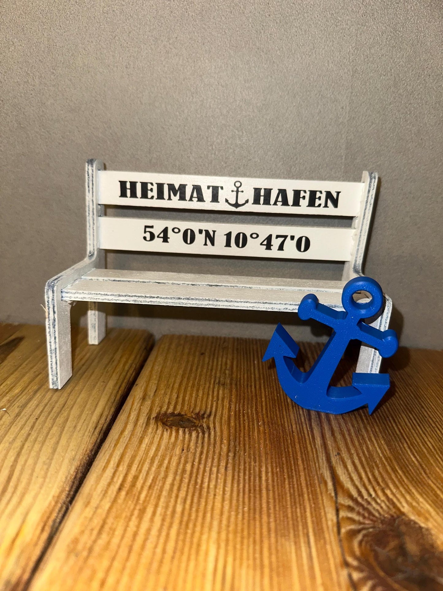 Personalized Miniature Garden Bench | Custom Wooden Gift | Wedding, Retirement or Housewarming Keepsake | Unique Handcrafted Decor