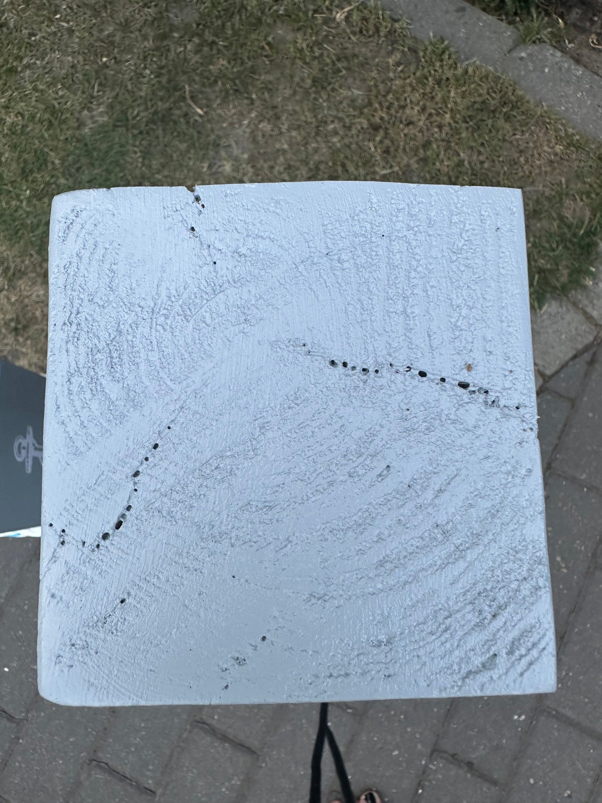 Manapal maritime Deko Poller Stele Dalben rustikal Gartendeko Küste Meer Anker Heimathafen Balken Dekobalken Säule