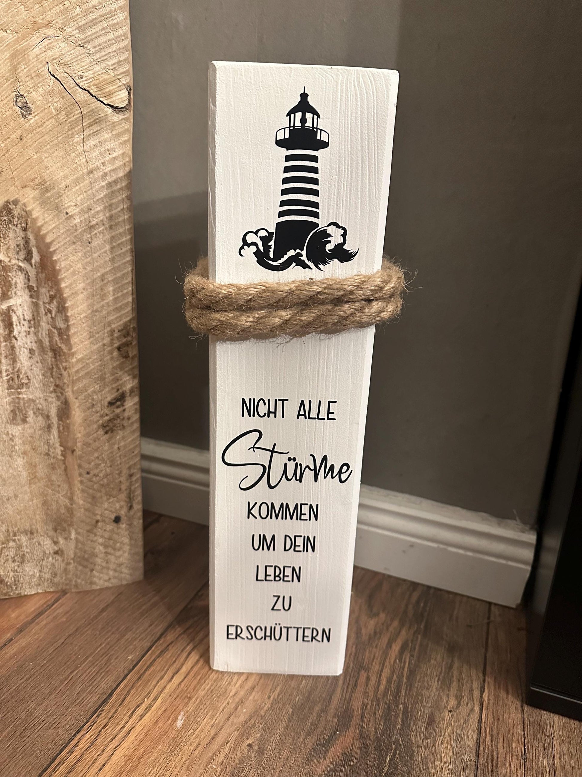 Personalized Bollard with Coordinates of Your City | Nautical Wooden Column | Custom Home Port Wedding Gift | Coastal Maritime Decor