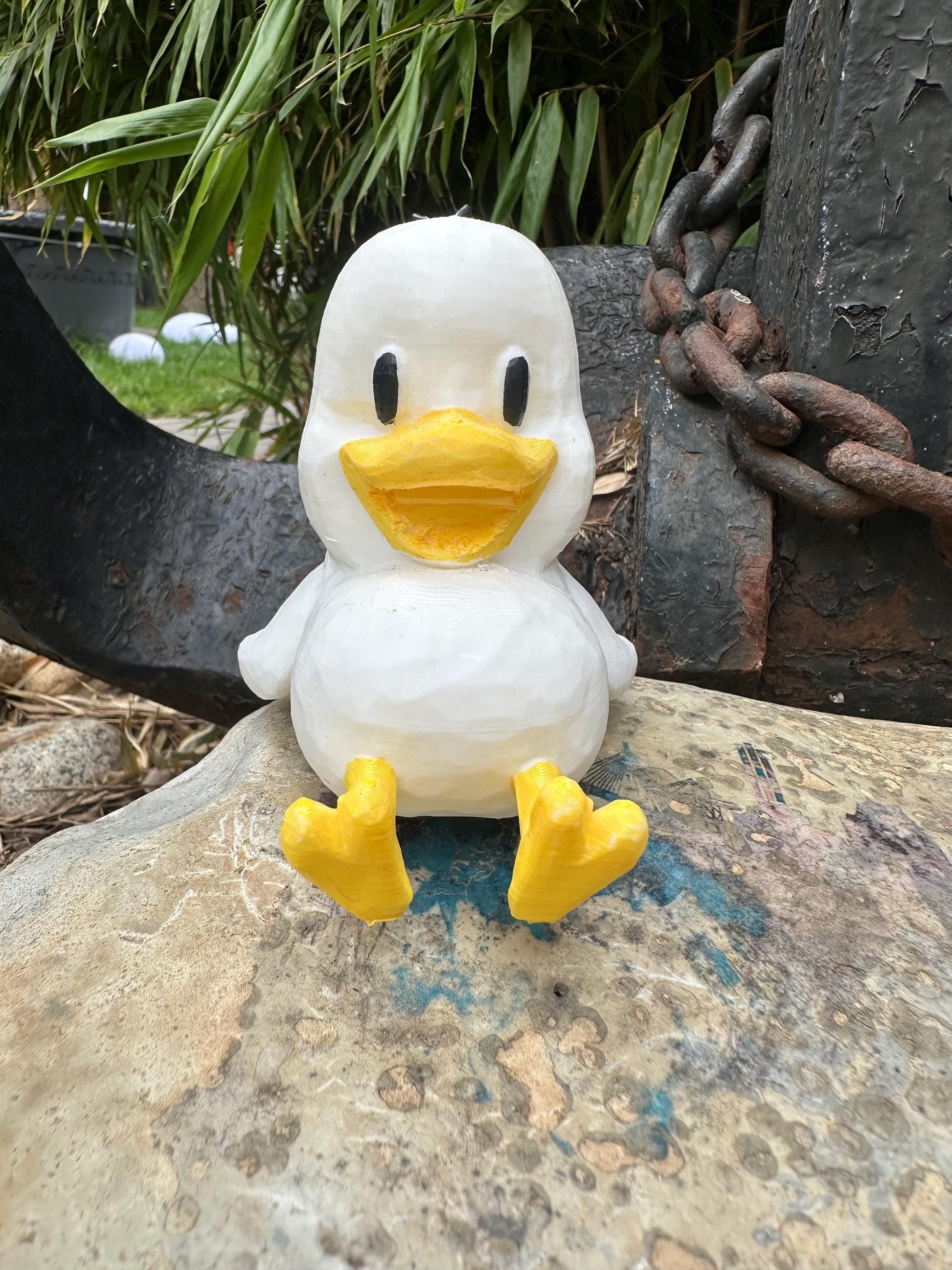 Seagull Figurine 3D Printed | Hand Painted Bird Statue | Nautical Coastal Home Decor | Handmade Gift for Ocean & Sea Lovers