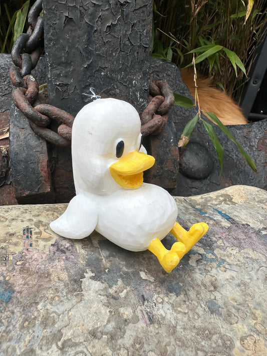 Seagull Figurine 3D Printed | Hand Painted Bird Statue | Nautical Coastal Home Decor | Handmade Gift for Ocean & Sea Lovers