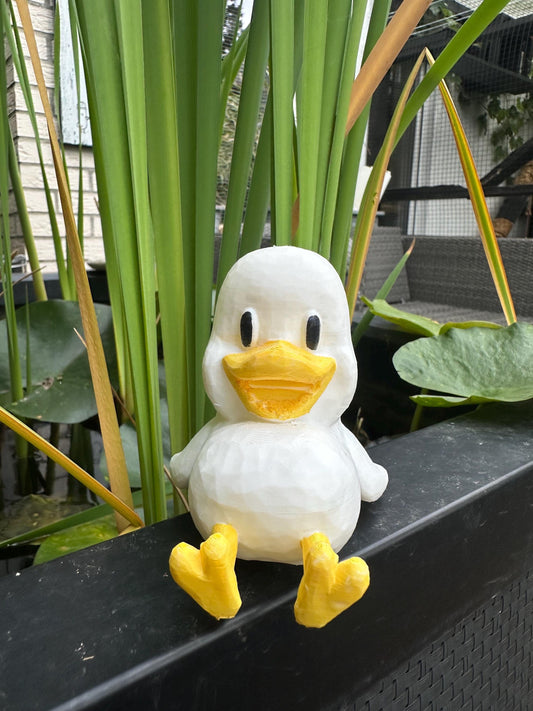 Seagull Figurine 3D Printed | Hand Painted Bird Statue | Nautical Coastal Home Decor | Handmade Gift for Ocean & Sea Lovers