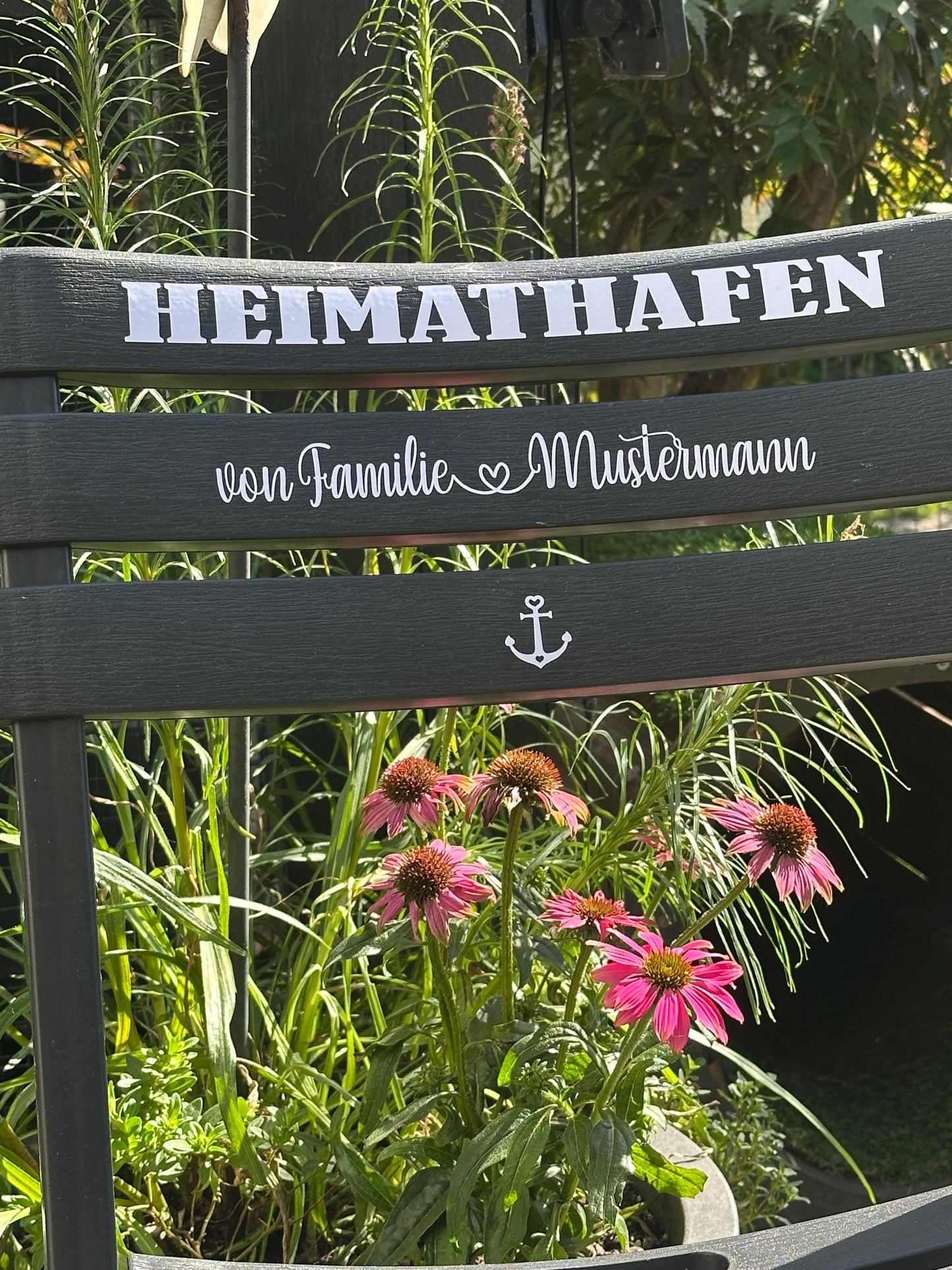 Personalized Nautical Folding Chair | Custom Entryway & Garden Decor | Handmade Coastal Wedding Gift | Unique Housewarming Idea