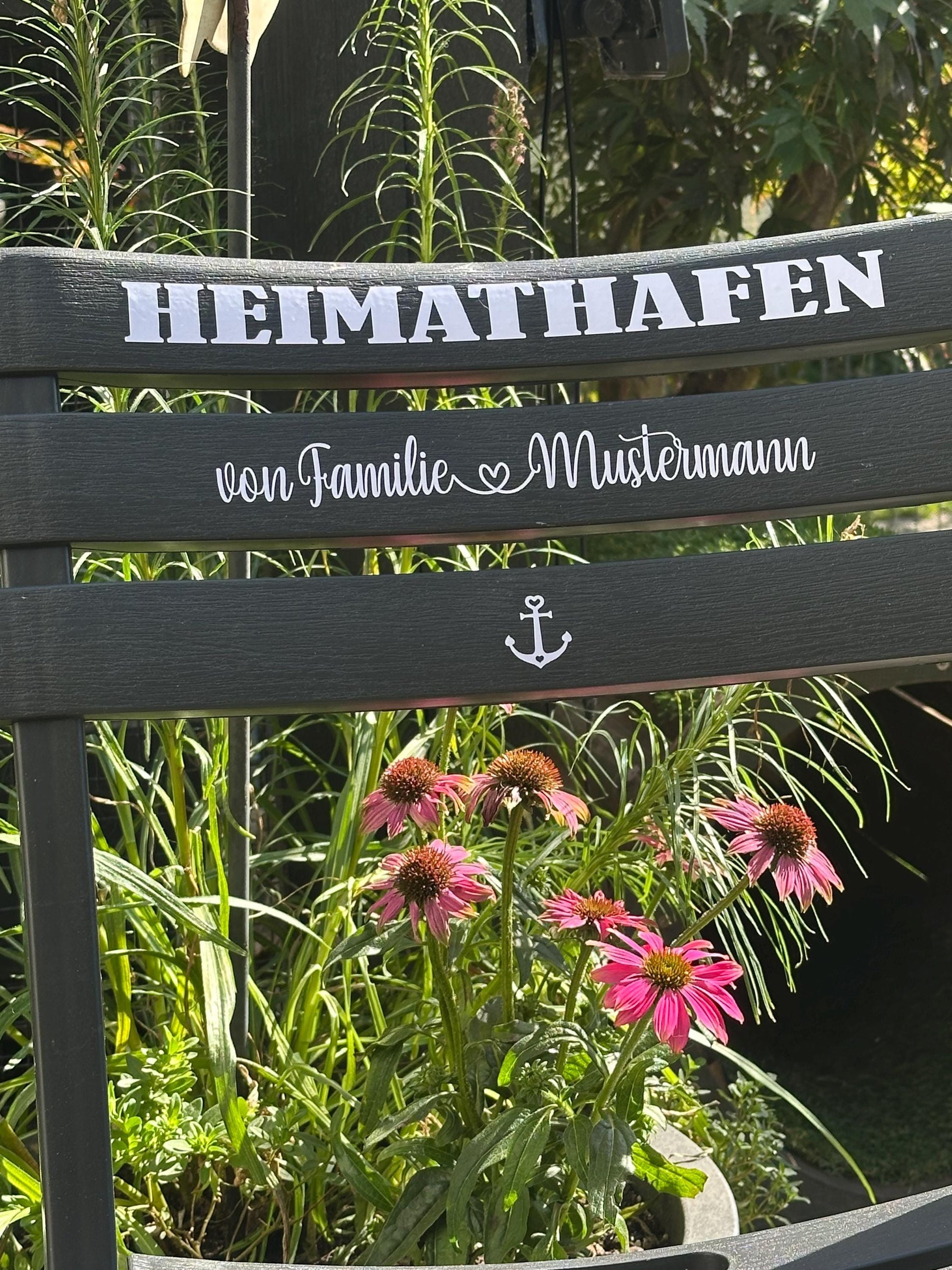 Personalized Nautical Folding Chair | Custom Entryway & Garden Decor | Handmade Coastal Wedding Gift | Unique Housewarming Idea